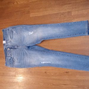 Blue jean petite super skinny jeans size 16